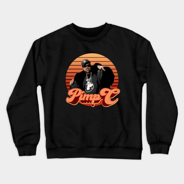 Pimp C Crewneck Sweatshirt by Aloenalone